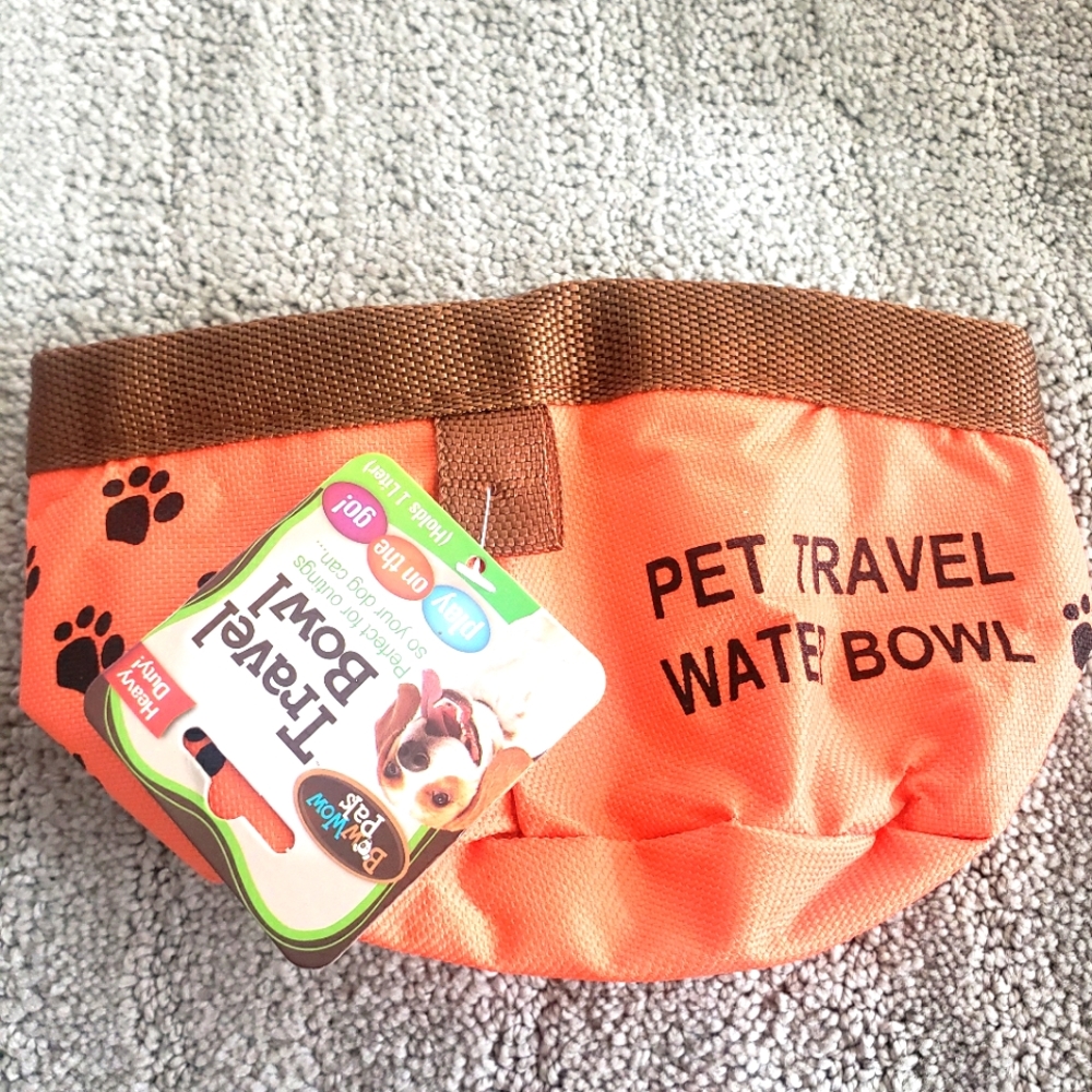 Foldable Pet Travel Bowl
